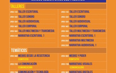 Oferta cursos CEPER pregrado 2020-2