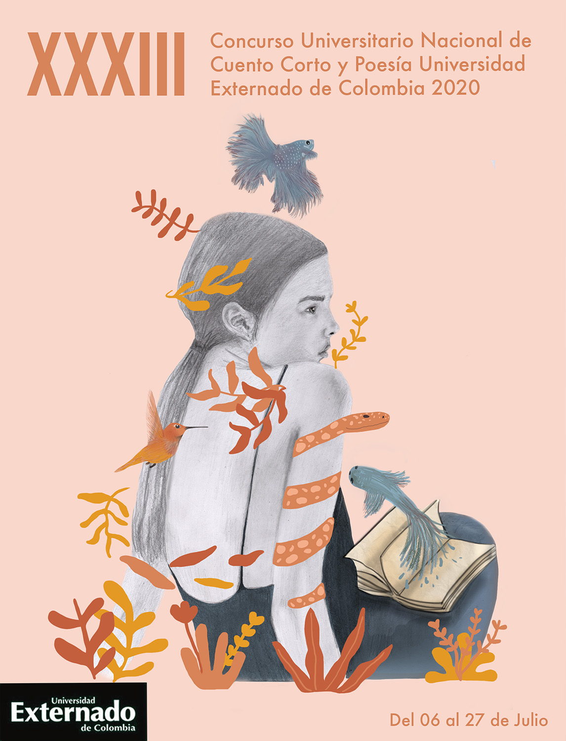 Nuestra estudiante obtuvo el primer puesto del XVII Concurso de Diseño de Afiche.