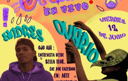 Arte sin Fronteras: transmisión en vivo con Andrés Fee y Ovario