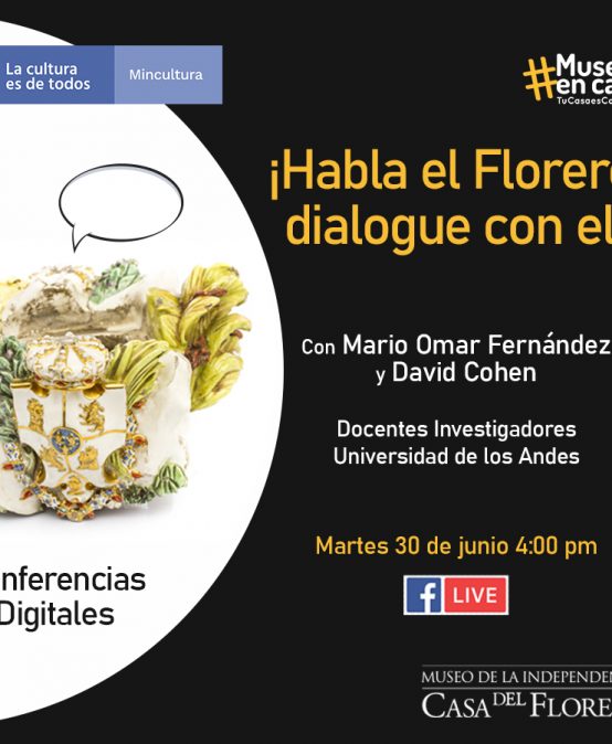 ¡Habla el florero dialogue con él!
