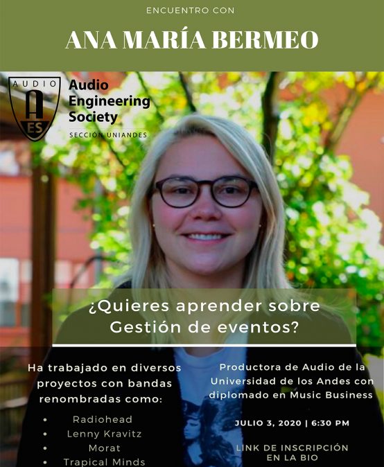 Encuentro con Ana María Bermeo | Charlas AES