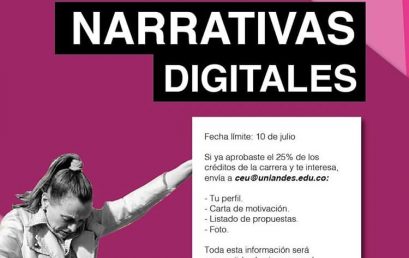 Convocatoria Representante Accidental Narrativas Digitales