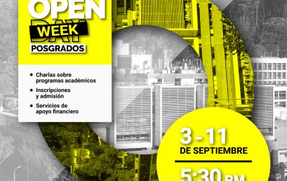 Open week de Posgrados