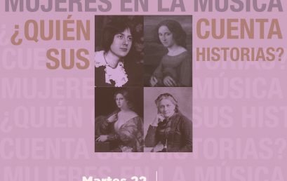 Conferencia Mujeres en la música ¿quién cuenta sus historias? por Juana Monsalve