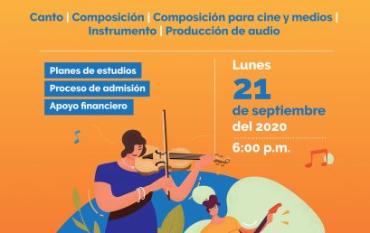 Charla informativa en línea:  Estudiar el Pregrado en Música y el Programa básico de Música en Uniandes