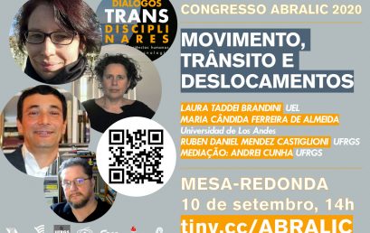 Congreso ABRALIC: Movimento, trãnsito e deslocamentos