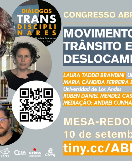 Congreso ABRALIC: Movimento, trãnsito e deslocamentos