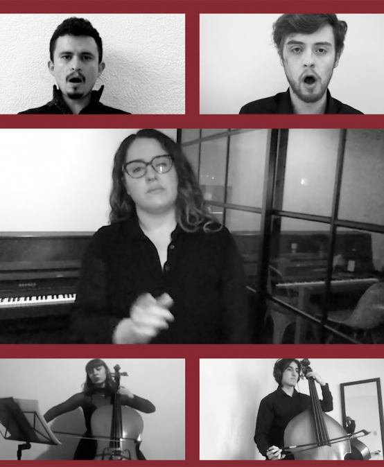 Temporada de Ensambles y Conjuntos: Coros Uniandes y Orquesta de la Universidad Nacional interpretan el Réquiem Alemán de Brahms (2do mov.)