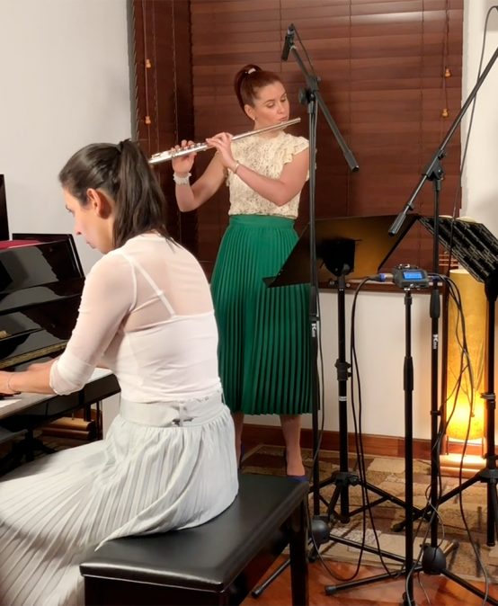 Concierto del mediodía: Trío Arewa, dos flautas y piano (Colombia)