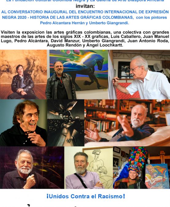Conversatorio inaugural del Encuentro Internacional de Expresión Negra 2020 – Historia de las Artes Gráficas Colombianas