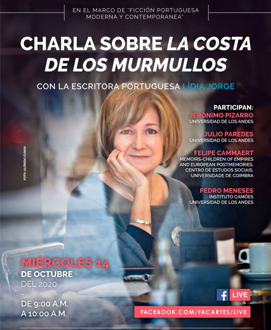 Charla sobre «La costa de los murmullos» con la escritora portuguesa Lídia Jorge