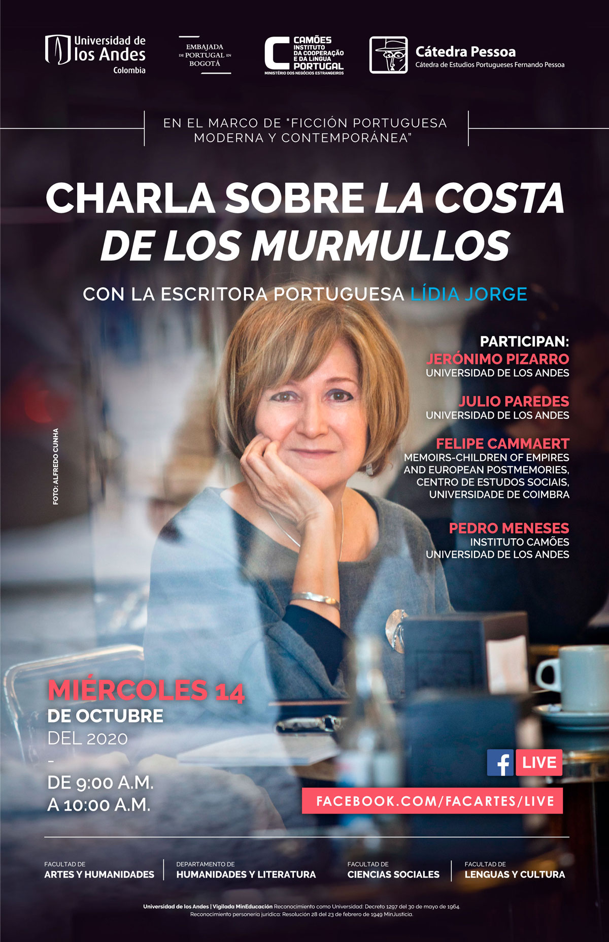 Charla sobre "La costa de los murmullos"