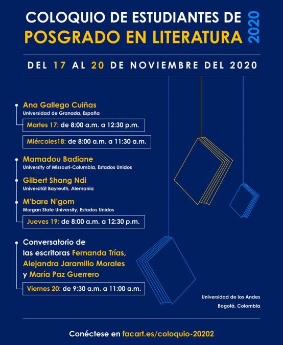 Conversatorio María Paz Guerrero, Alejandra Jaramillo, Fernanda Trías |  Coloquio de estudiantes de posgrado Literatura