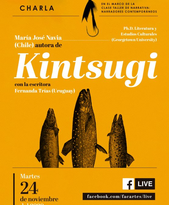 Charla con María José Navia autora de «Kintsugi»