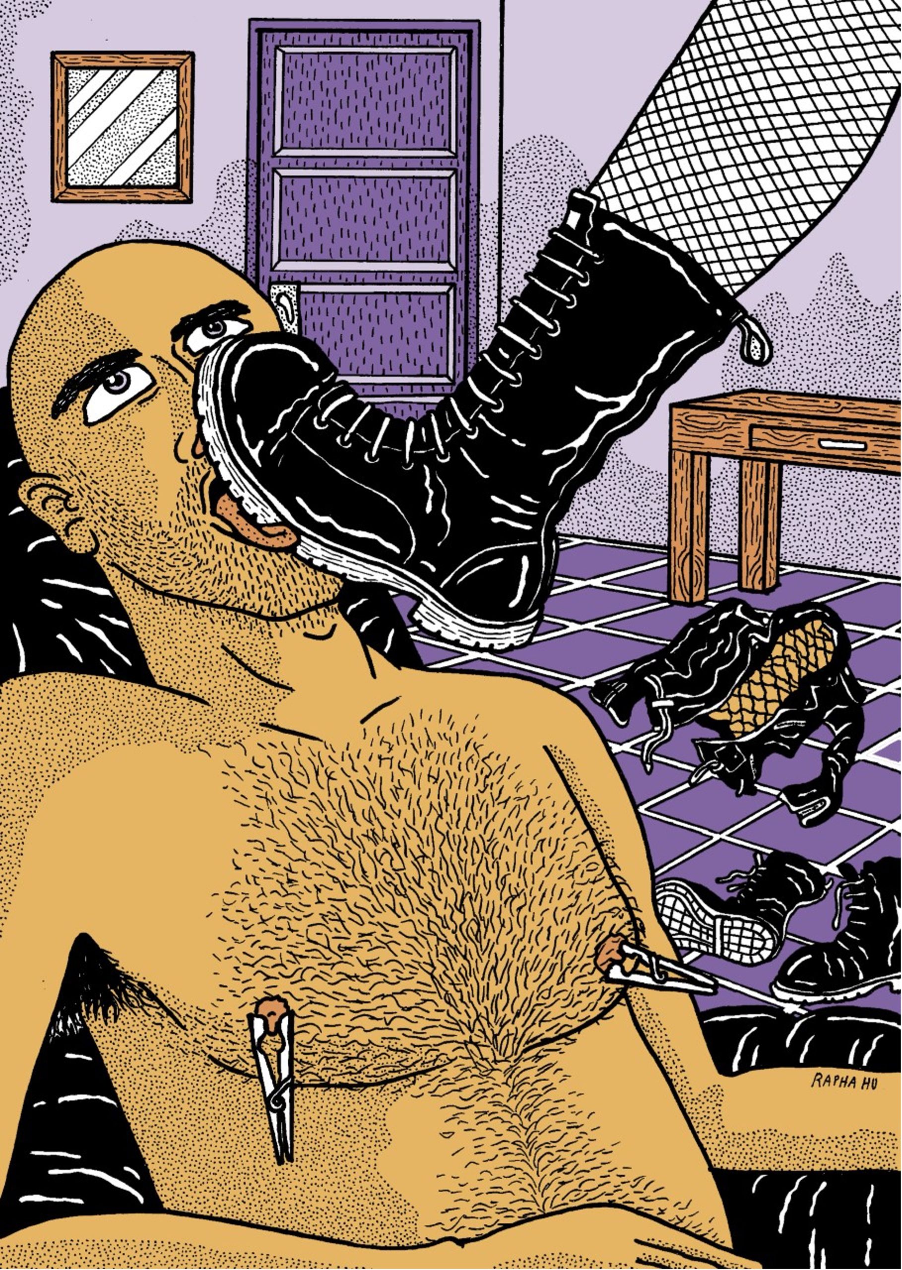 "Escenas Catalanas: erráncias antropológico-sexuales" de Frau Diamanda, libro ilustrado