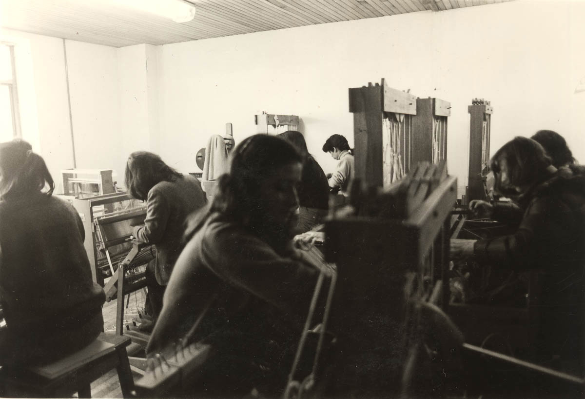 El arte textil en la academia