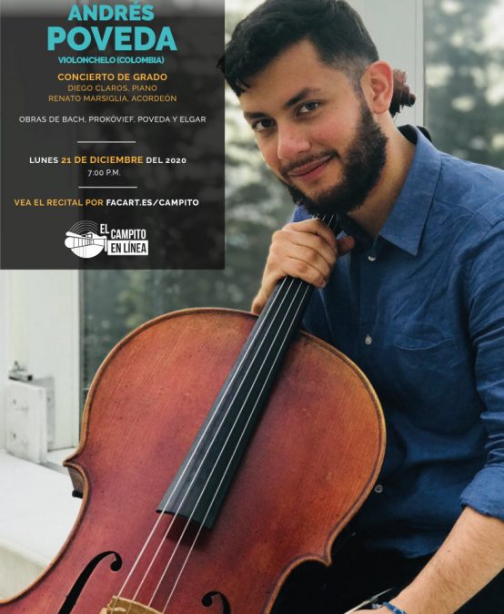 Recital de grado | Andrés Poveda, violonchelo