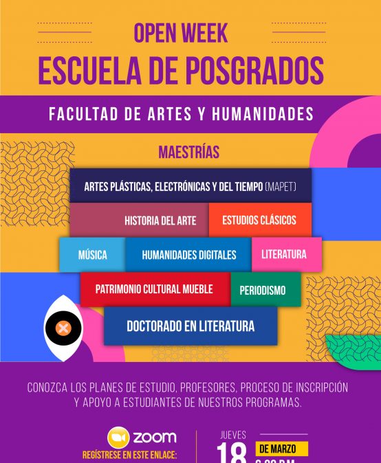 Open week de la Escuela de Posgrados