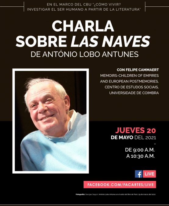 Charla sobre «Las naves» de António Lobo Antunes.