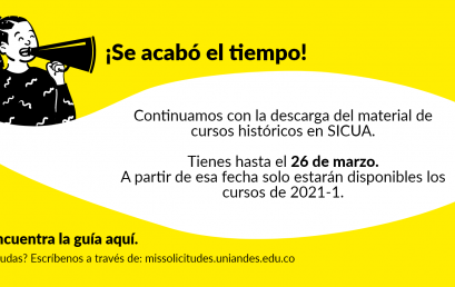 Descargue de SICUA y Collaborate el material de sus cursos