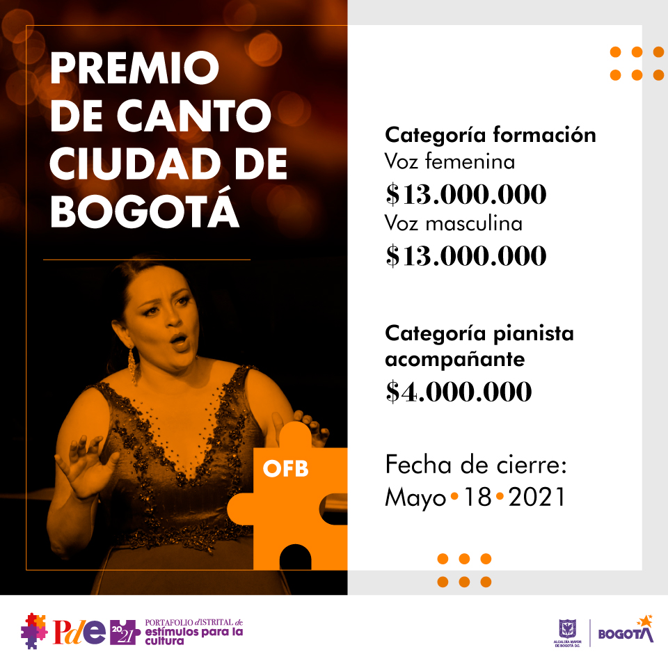 Fecha de cierre: 18 de mayo de 2021.