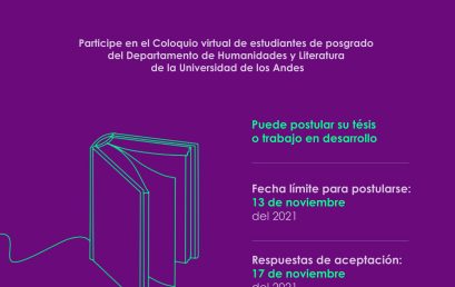 Convocatoria: Coloquio de estudiantes de posgrado en Literatura