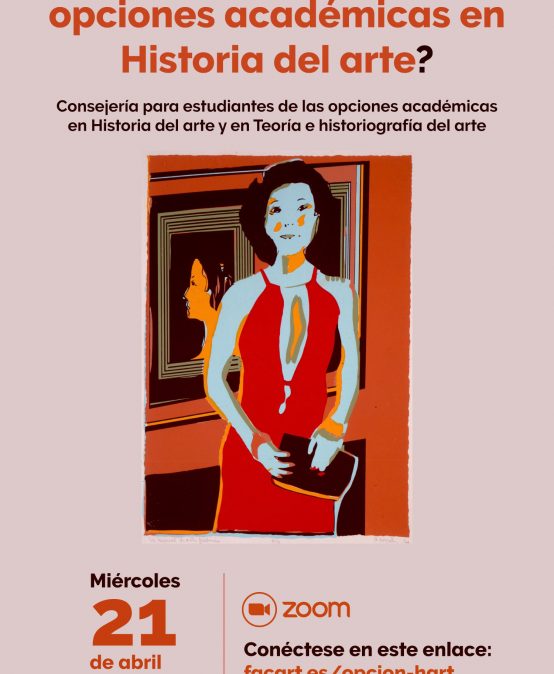 ¿Está inscrito en una de las opciones académicas en Historia del arte?