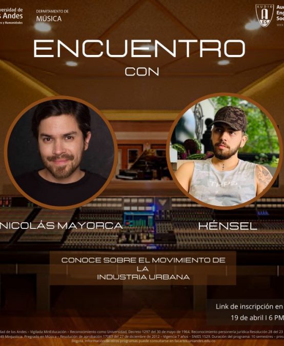 Encuentro con Nicolás Mayorca y Kénsel | Charlas AES