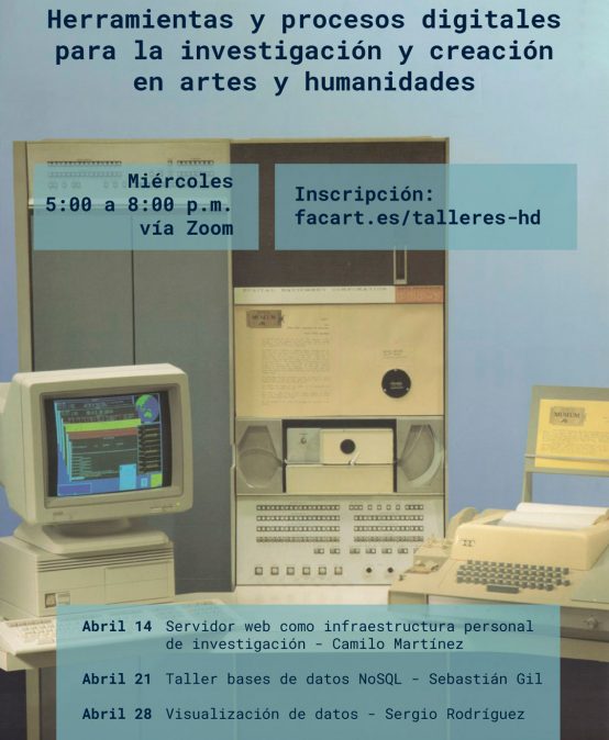 Herramientas y procesos digitales para la investigación y creación en artes y humanidades