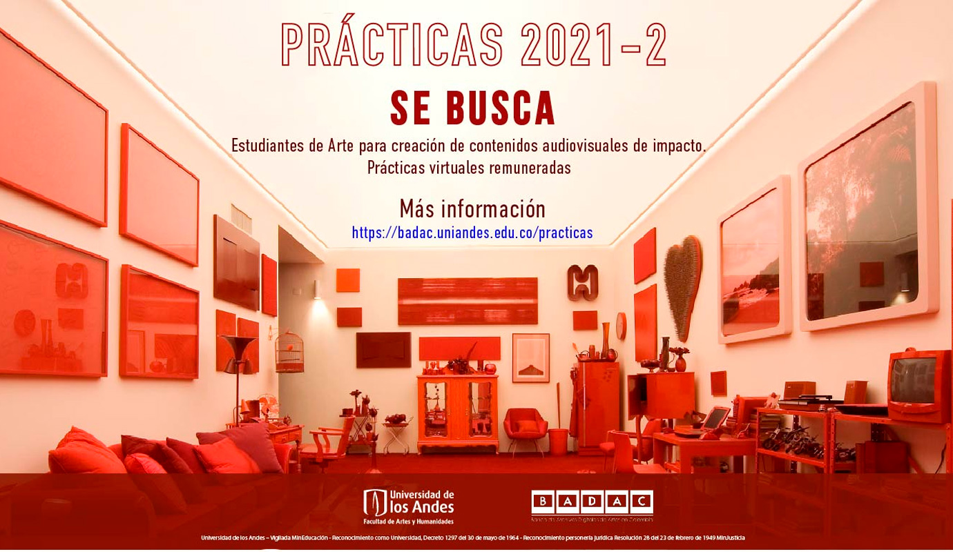 Practica para la elaboración de piezas gráficas, contenidos audiovisuales y diseño de estrategias de comunicación visual con material original de archivos de arte.