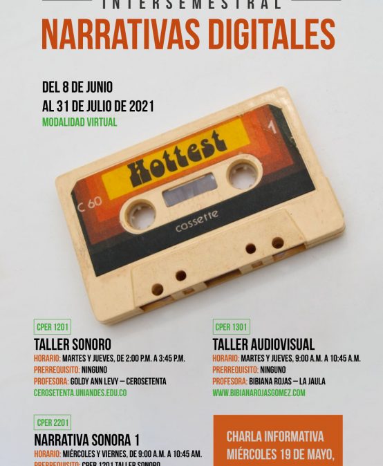 Charla informativa: Cursos de vacaciones Narrativas digitales