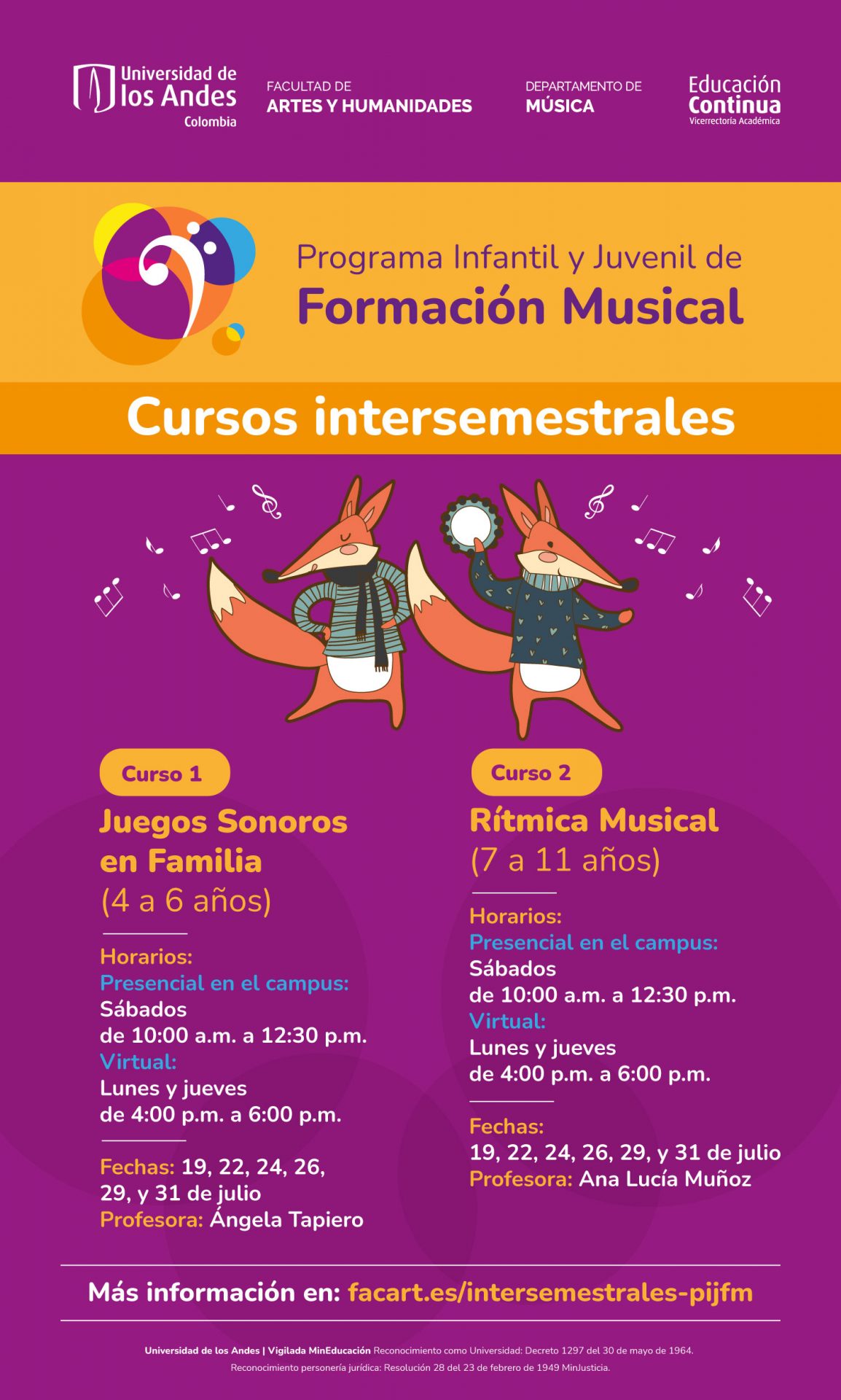 Conozca los cursos que el PIJ ofrece para el periodo intersemestral 2021.