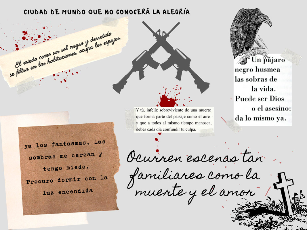 Andrea Bárcenas muestra como los poemas de Carranaza presentaba una mirada atenta y curiosa a la muerte