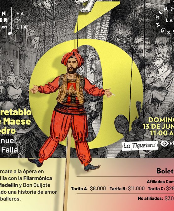 Ópera: El retablo de Maese Pedro, Manuel de Falla