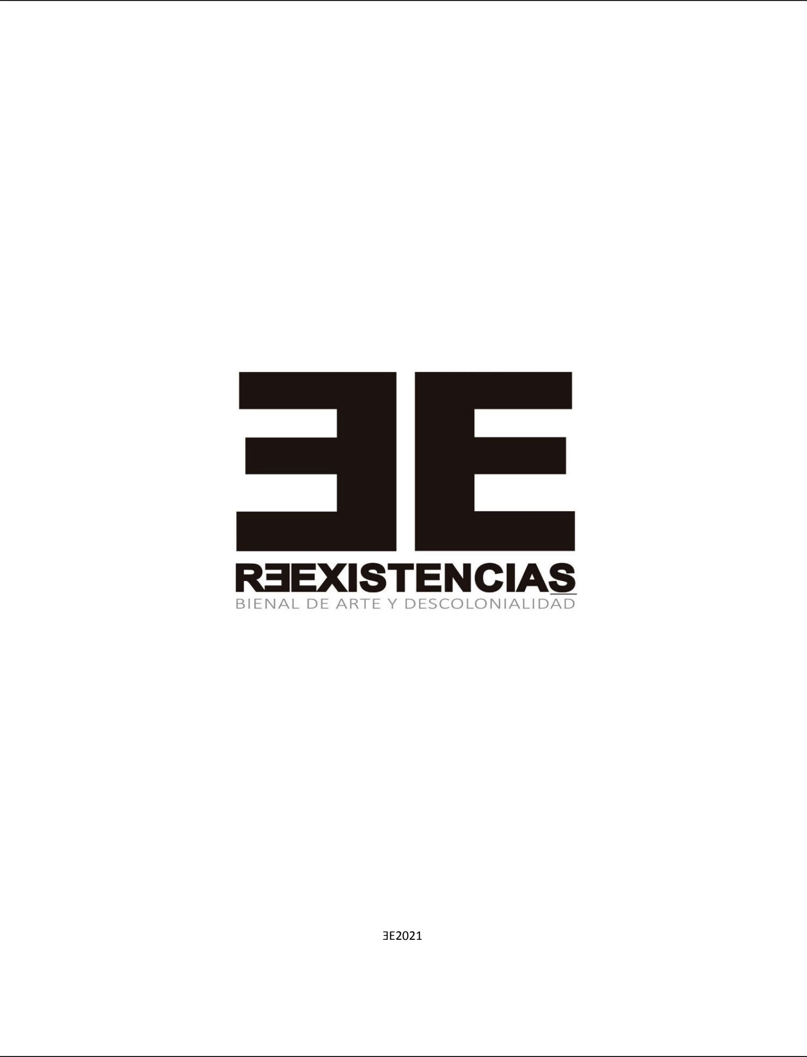 Convocatoria Bienal ƎE2021