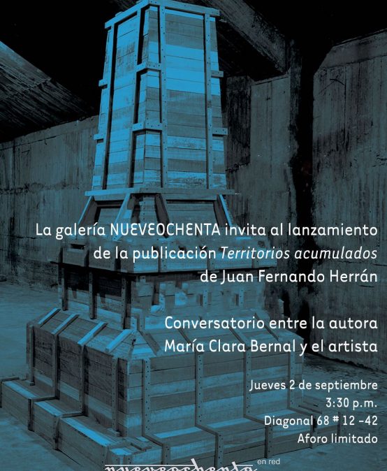 Lanzamiento de Territorios acumulados de Juan Fernando Herrán | Uniandes
