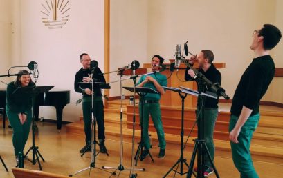 Calmus Ensemble graba obra de María Gabriela Rubio, estudiante de Composición
