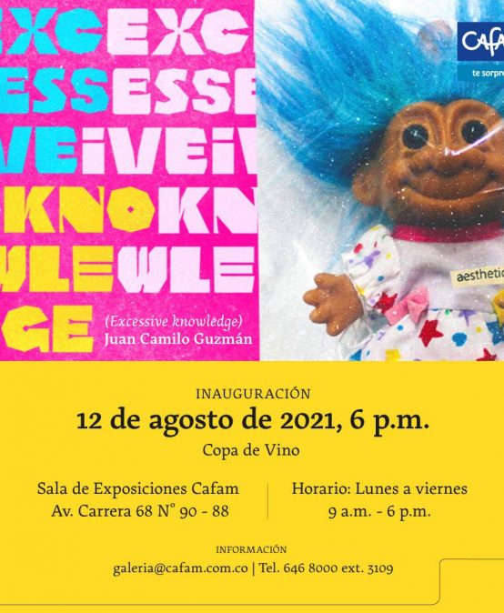 Inauguración Exposición Excessive Knowledge (Conocimiento excesivo)