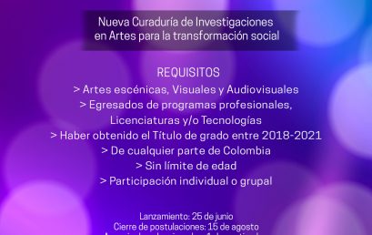 Convocatoria Arte en Boga