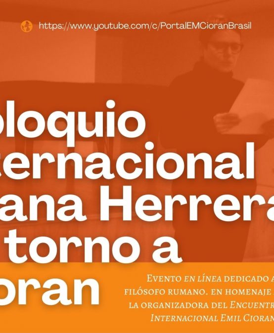 Francia Goenaga participa en el Coloquio Liliana Herrera en torno a Cioran