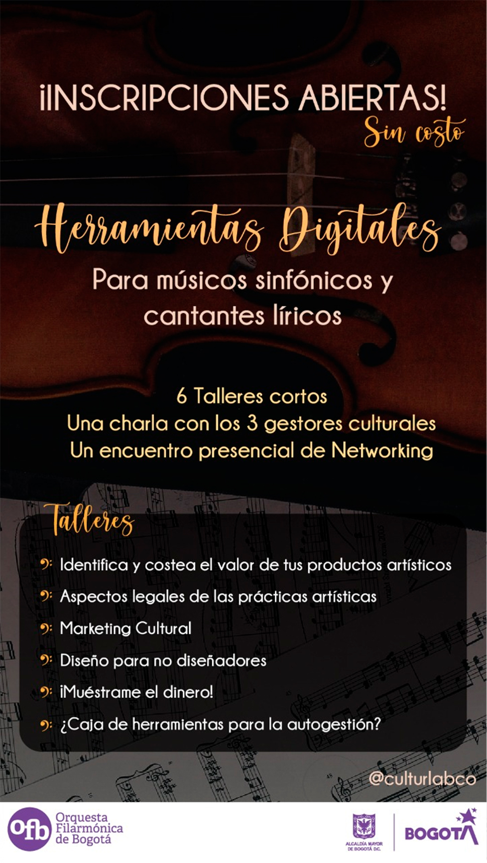 El taller se realizará del 8 de septiembre al 13 de octubre 2021. Inscripciones abiertas.