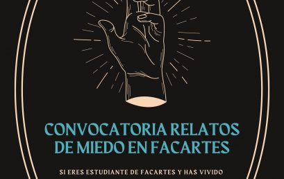 Convocatoria relatos de miedo en FACARTES