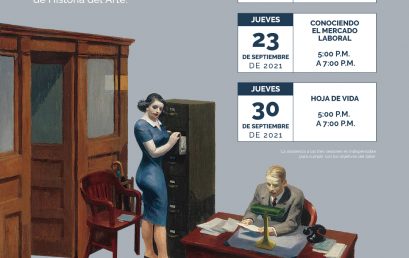 Taller virtual de empleabilidad para egresados y estudiantes de últimos semestres del pregrado en Historia del Arte | Conociendo el mercado laboral