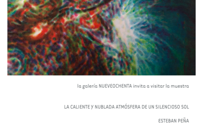 La caliente y nublada atmósfera de un silencioso sol Esteban Peña en Nueveochenta