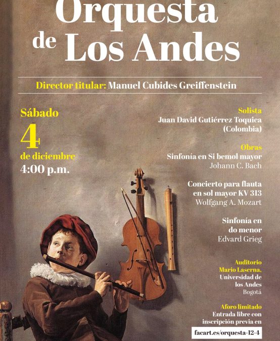 Concierto de la Orquesta de los Andes | Bach, Mozart y Grieg