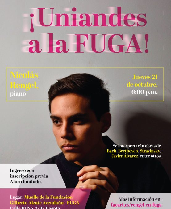 Nicolás Rengel, piano (Ecuador) | ¡Uniandes a la Fuga!