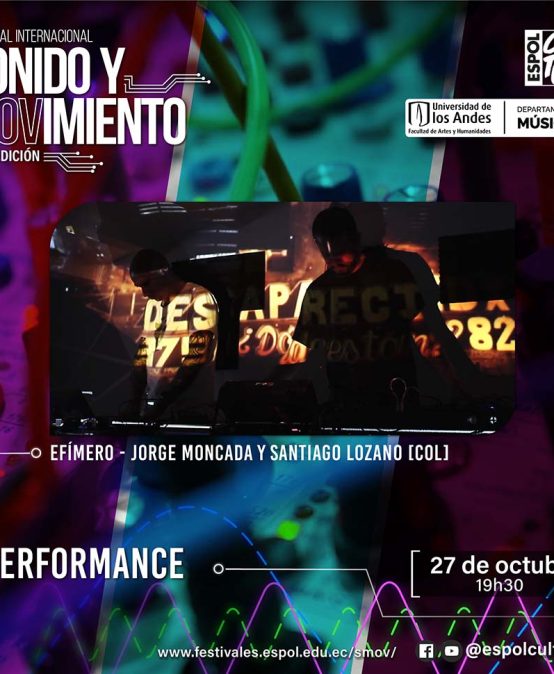Efímero en el Festival Sonido y Movimiento