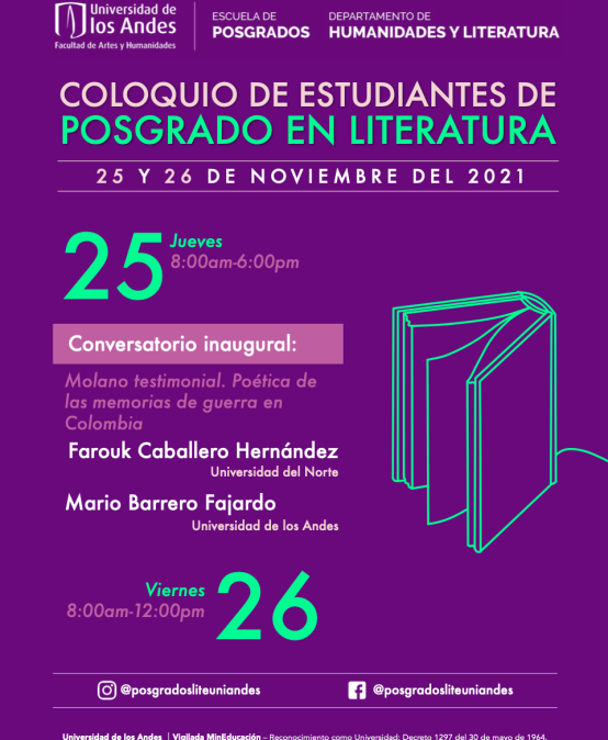 Coloquio de estudiantes de posgrado en Literatura