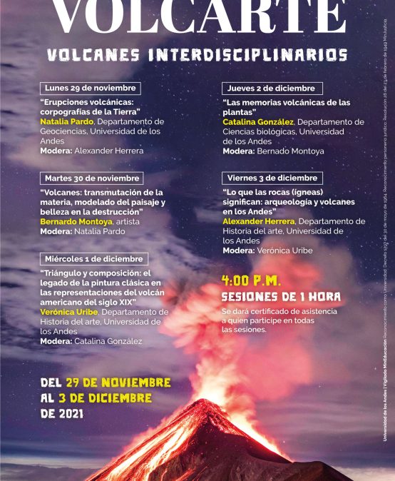 Ciclo Volcarte. Volcanes interdisciplinarios