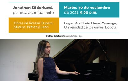 Recital de grado: Amaranta Arenas, soprano